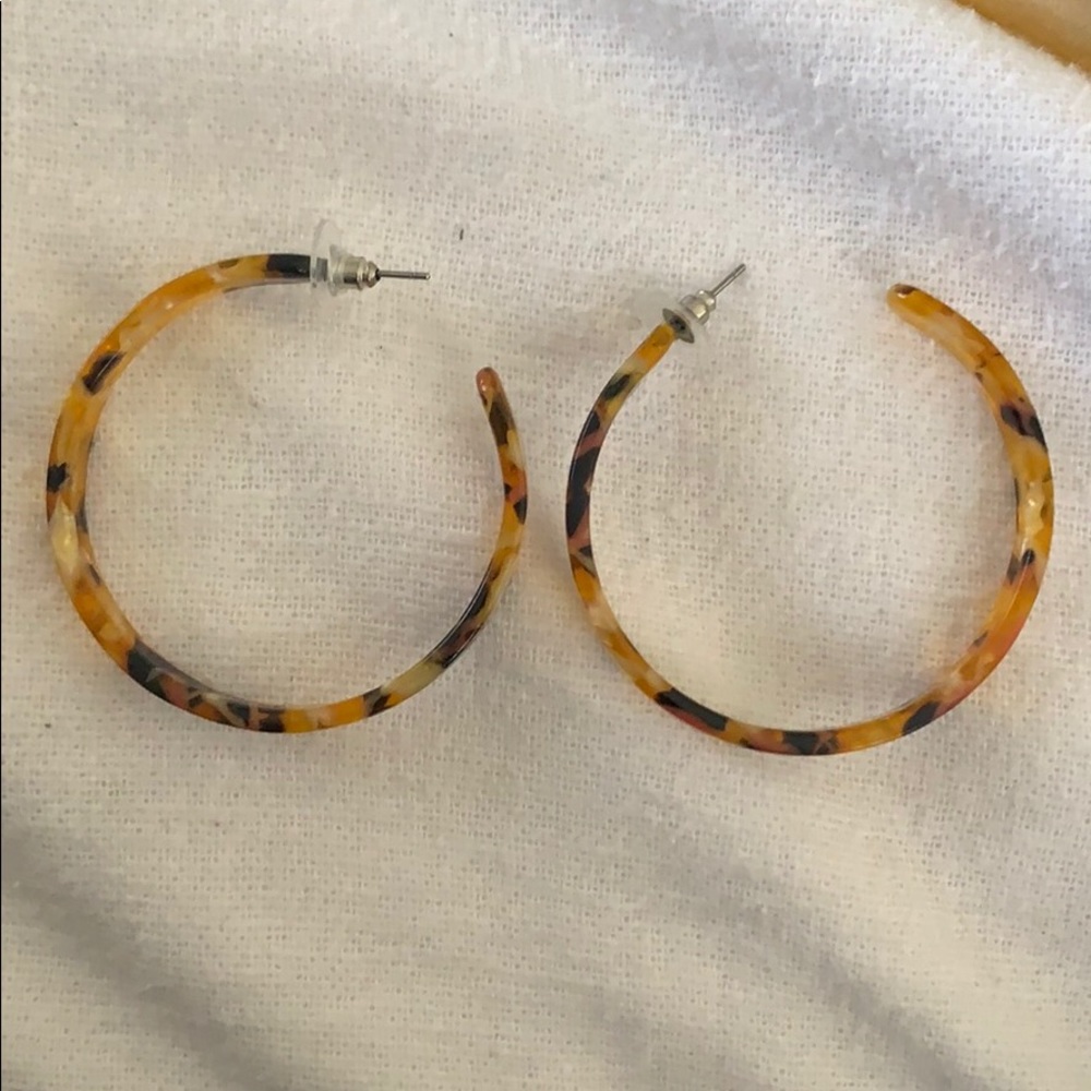 Hoop earrings